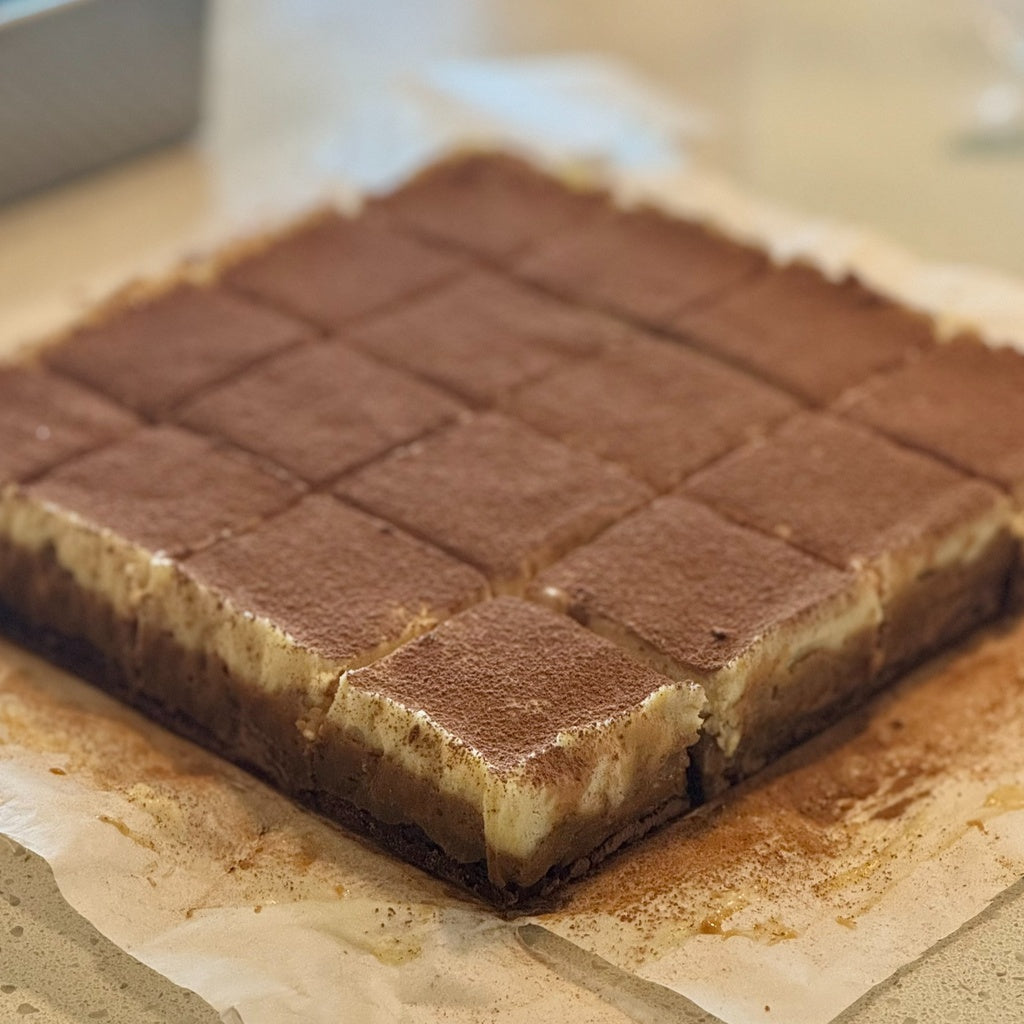 Citrus Cheescake Brownie (Eggless)
