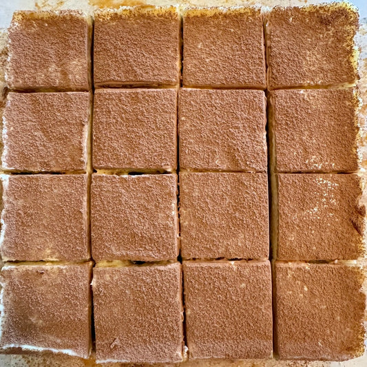Citrus Cheescake Brownie (Eggless)