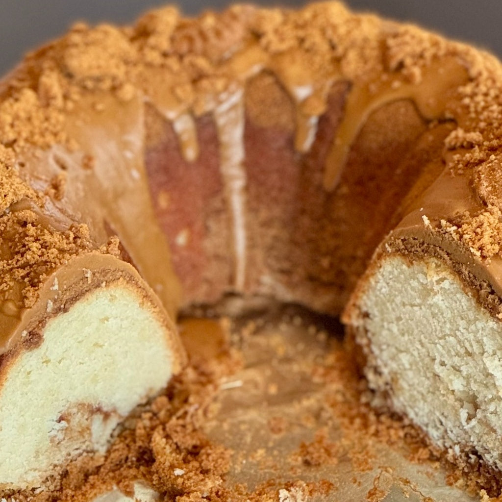 Biscoff Bundt Cake (Eggless)