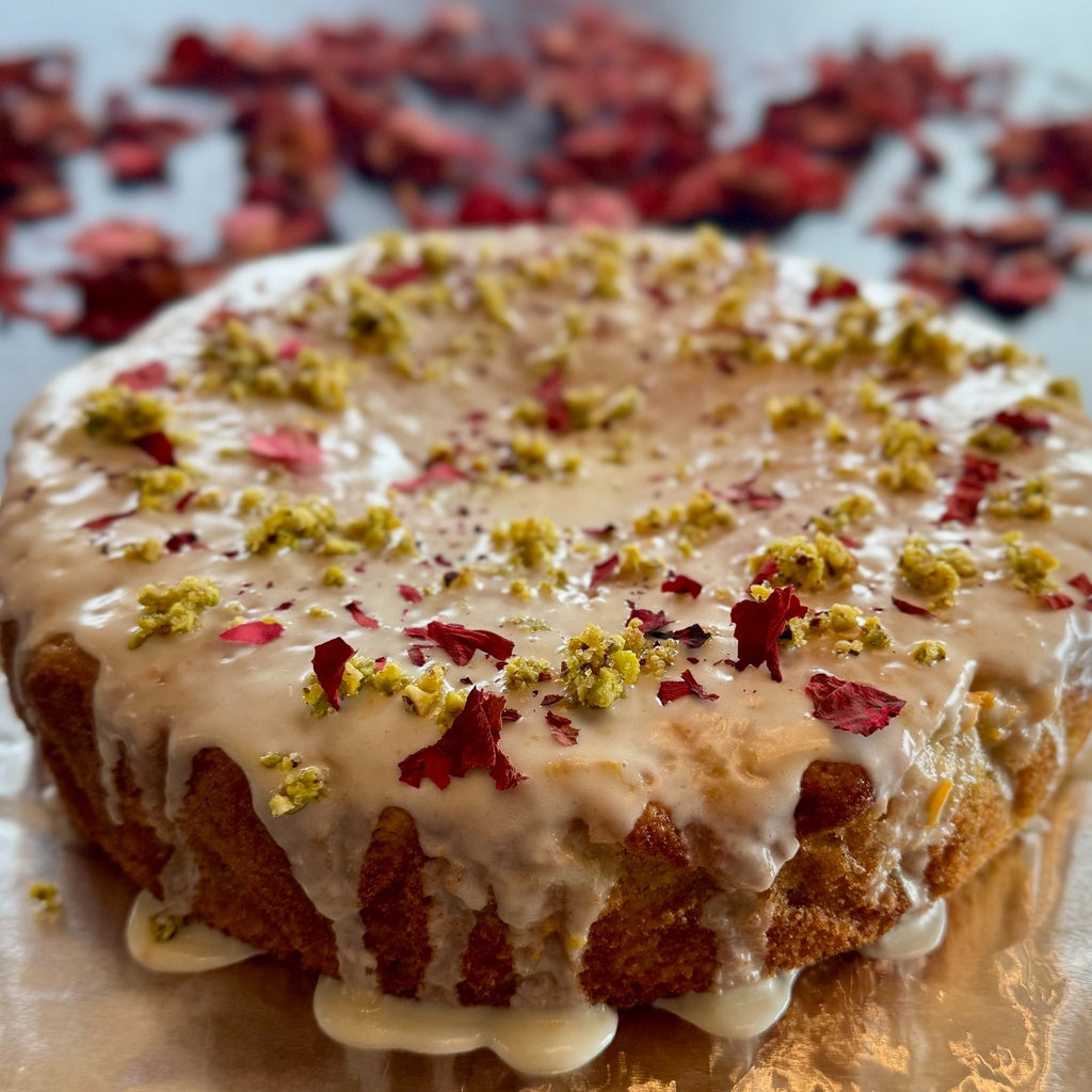 Rose Almond Cake