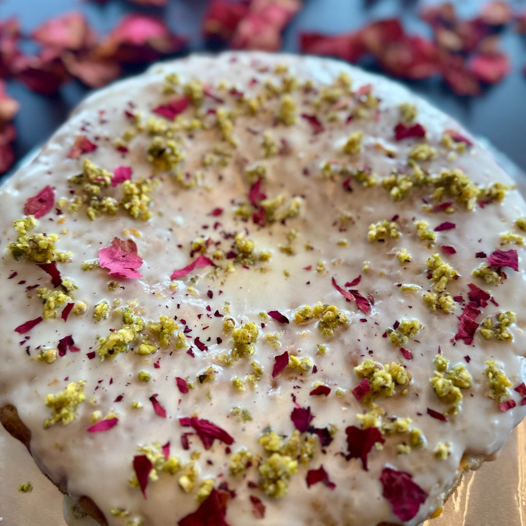 Rose Almond Cake